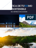 Política de Turismo Sostenible de El Salvador