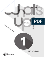 Tests Whats Up 1 Test PDF