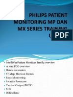 Philips Patient Monitoring MP Dan MX Series Training