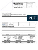 PL-GS-CAR-02 Plan de Respuesta A Emergencias Del Proyecto Carbonoductos