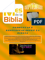 Preguntas y Respuestas Sobre La Biblia