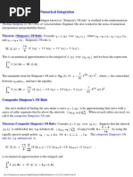 Simpson's 3 - 8 Rule For Numerical Integration - GDLC