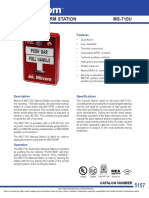 Dual Action Metal Fire Alarm Station
