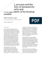 The SAAL Process and The Interpretation of Domesticity: The Singularity and Miscegenation of Its Housing Models.