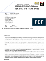 Planificación Anual 6to