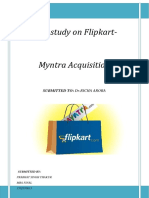 Case Study On Flipkart-: Submitted To: DR - Richa Arora