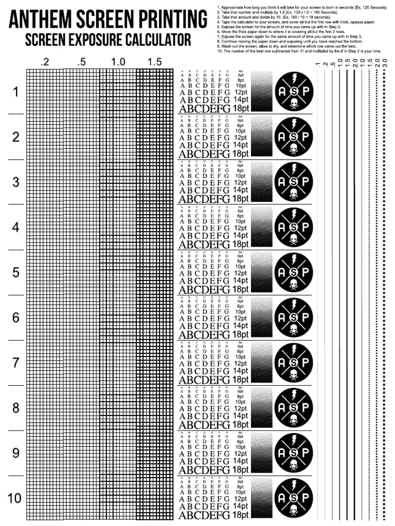 Vector Exposure Calculator