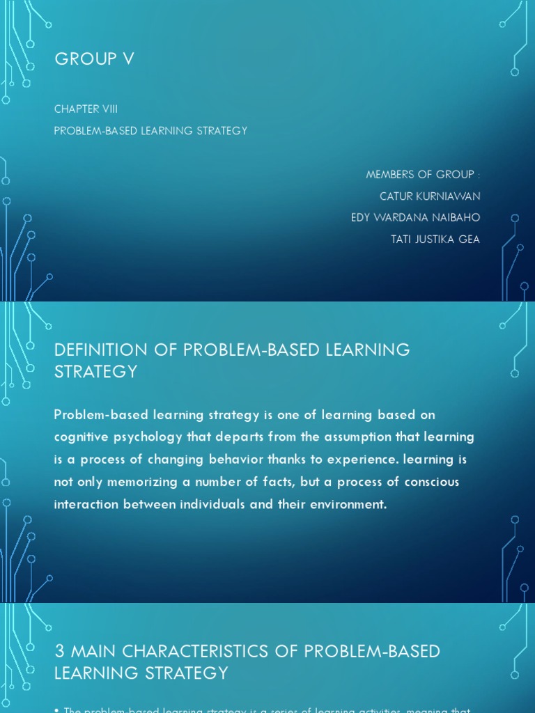 Problem basic learning strategy pdf inquiry based learning learning