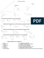 Chapter Test Math 4