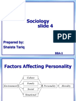 Sociology Slide 4: Prepared By: Shaista Tariq