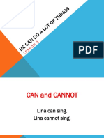 can and cannot