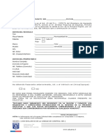 Formulario Pasavante 2011 PDF