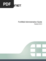 Fortimail Admin 603 PDF