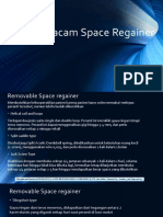 Jenis-jenis Space Regainer Tetap dan Bergerak