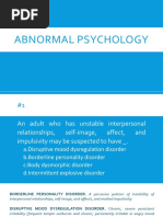 Abnormal Psychology