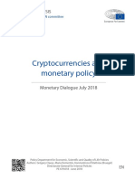 Cryptocurrencies and Monetary Policy