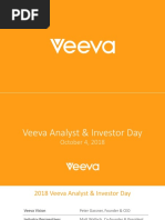 2018 Veeva Systems Investor and Analyst Day PDF