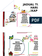 Jadual Tugasan Harian