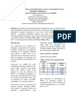 Determinacion Del Contenido de Calcio y Magnesio en Una Muestra Problema PDF