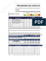 Programa de Capacitaciones en SHI