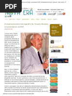 A Impressionante Psicografia de Juvanir Borges, Ex-presidente Da FEB - Sociedade Espírita Nova Era - Blumenau - Santa Catarina - SC