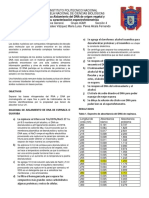 Caracterización espectrofotométrica del DNA aislado de espinaca