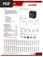 Genergy Battery - NS12 28