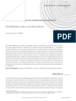 Aspectos Psicológicos Do Comportamento Alimentar PDF