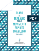 Plano de Trabalho Para Movimento Espirita Brasileiro