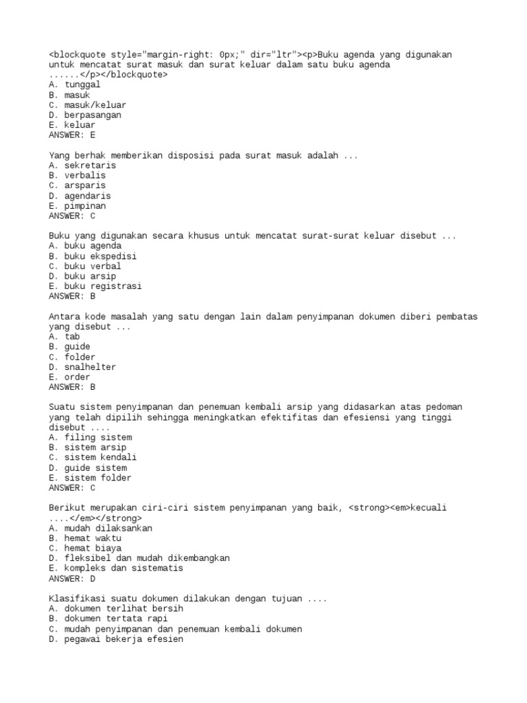 Contoh Buku Agenda Berpasangan Surat Masuk Dan Keluar