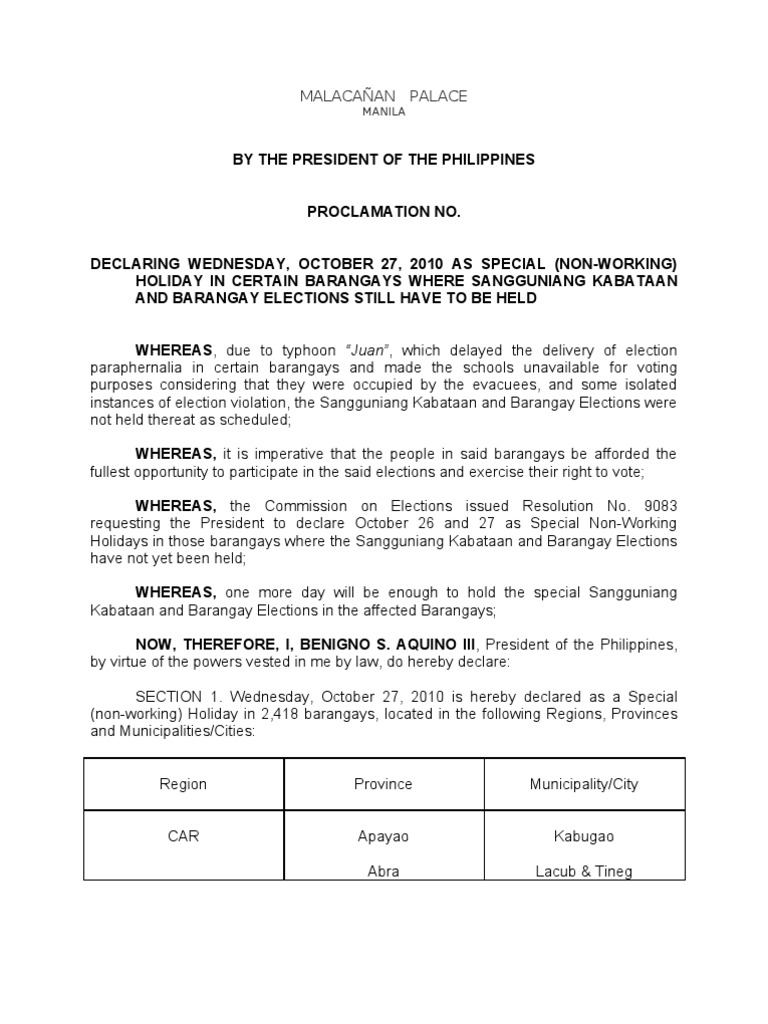 Proc 55 | PDF | Philippines | Government