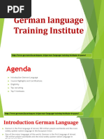 German Language Ppt