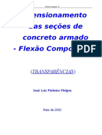 Dimensionamento de seções sob flexão composta