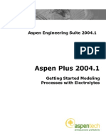 Aspen Plus Gettingstarted Electrolytes