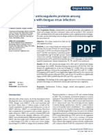 Antikoagulan Protein Dengan Infeksi Virus Dengue