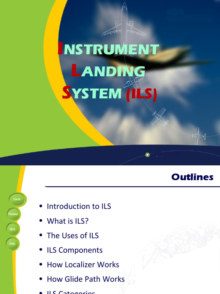 Understanding Instrument Landing System (ILS) | PDF | Avionics | Radio
