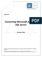 2SQL WhitePaper - Converting Microsoft Access to SQL Server