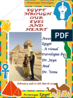 Egypt Through Our Eyes and Heart - A Travelogue