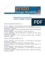 Programma D'Allenamento "Inizia A Correre - Livello 2": Correndo - Myblog.it