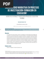 Racionalidad Narrativa y Procesos de Inv PDF