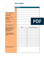 Formulir Proposal Dana Hibah Yayasan Tifa