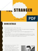 The Stranger: by Albert Camus