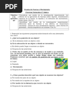 Ciencias Cuarto Básico