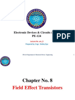 Electronic Devices & Circuits (EDC) PE-124: Prepared By: Engr. Shafaq Ejaz