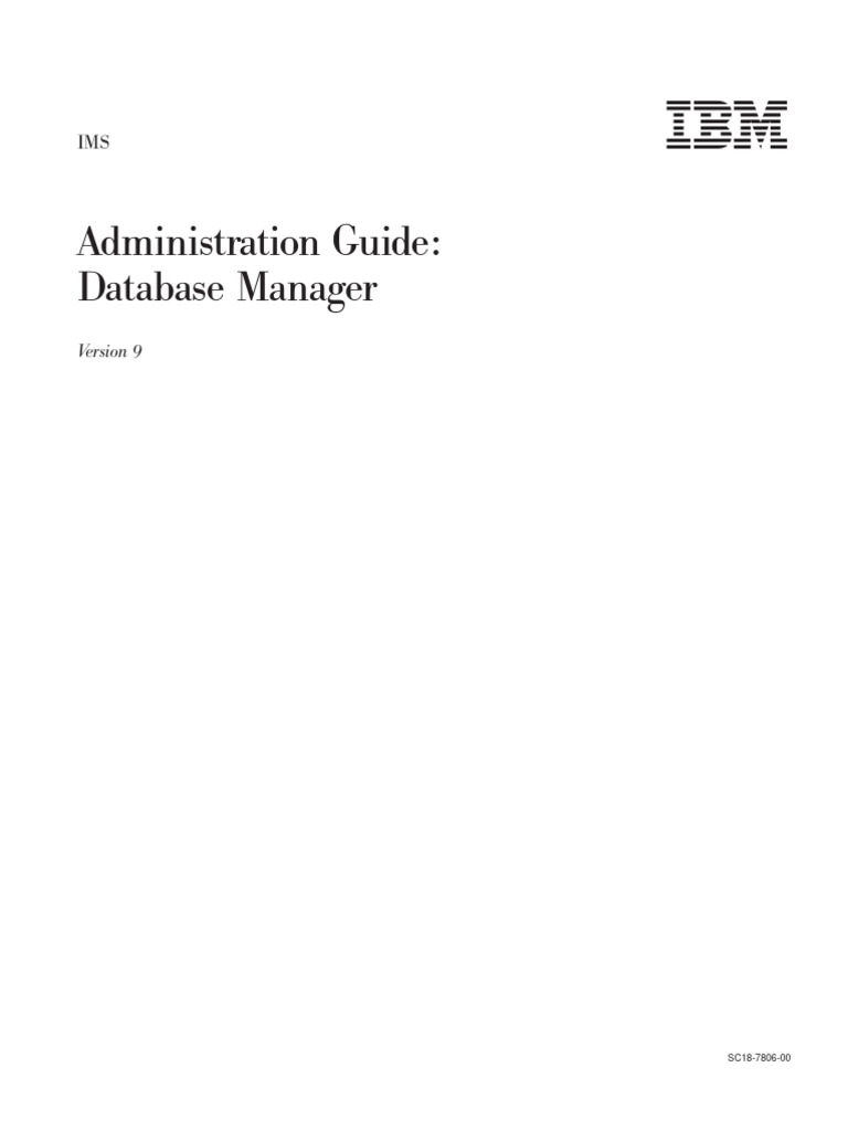 Administration Guide: Database Manager | PDF | Database Index | Databases