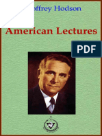 American Lectures on Clairvoyance and Psychic Development