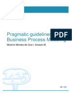 Pragmatic Guidelines BPM