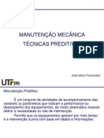 Manutenção preditiva técnicas