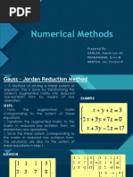 Numerical Methods: Click To Edit Master Title Style