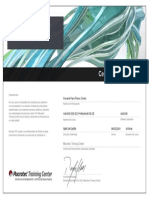 Certificado de Estudios - Macrotec - AutoCAD 2019 2D - Howard Flores